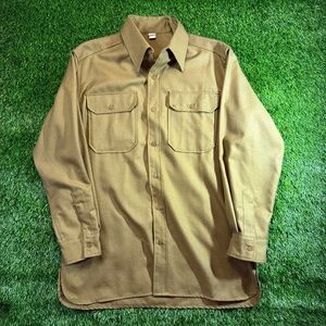 04/21/1943 WWII Olive Drab Wool Collector's ATF Button Up Uniform Jacket Shirt